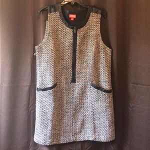 Tweed & Leather Fall Dress!